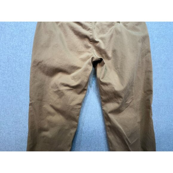 Levis Mens Casual Pants Size 30W X L30 Khaki Brown Denim Straight Leg Pockets - Picture 11 of 12